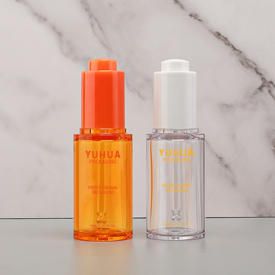 Klare Plastikflasche ätherischen Öls 1oz 30ml mit Presse-Tropfenzähler