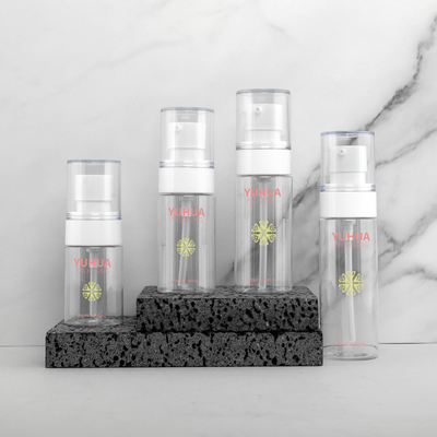 Kundenspezifische kosmetische Lotion füllt leere HAUSTIER 40ml Pumpflasche Skincare ab