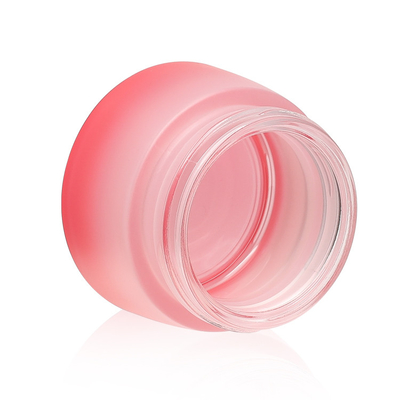 Runde Form-kosmetische Flasche stellte Hyaluronsäure Glas-Skincare ein