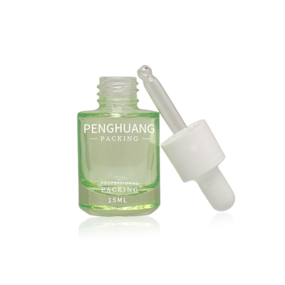 Siebdruck 15ml Glasserumflasche Kosmetisches Verpackungsglas