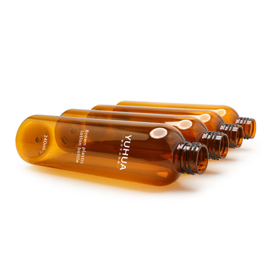 PET 240 ml Kunststoff-Shampoo-Flasche Umweltfreundliche Körperwaschlotion-Flasche