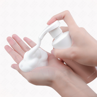 Benutzerdefinierte 100 ml 120 ml Plastikschaum-Pumpflasche für Handwaschflüssigkeits-Gesichtsreinigungsseife