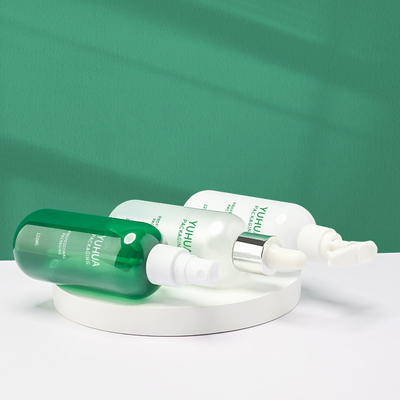 Grün-Plastiktropfflasche-Siebdruck 120ML 150ml, der das Lotions-Creme-Verpacken druckt