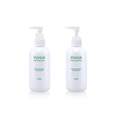 Grün-Plastiktropfflasche-Siebdruck 120ML 150ml, der das Lotions-Creme-Verpacken druckt