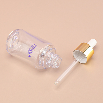 füllt leeres Serum 50ml Verpackentropfflasche Skincare des ätherischen Öls ab