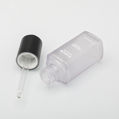 Leeres Tropfflasche-Serum des ätherischen Öls, das Plastikflasche 30ml verpackt