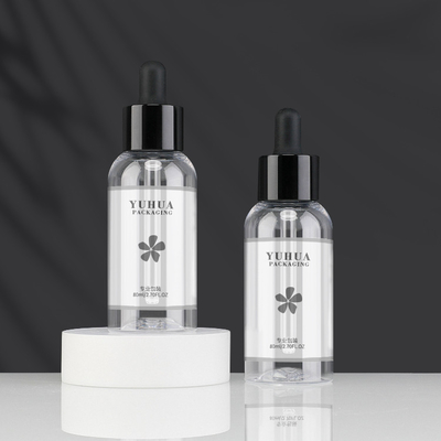 Leichtes Öl-Serum-Plastikflasche der Haustier-Tropfflasche-80ml