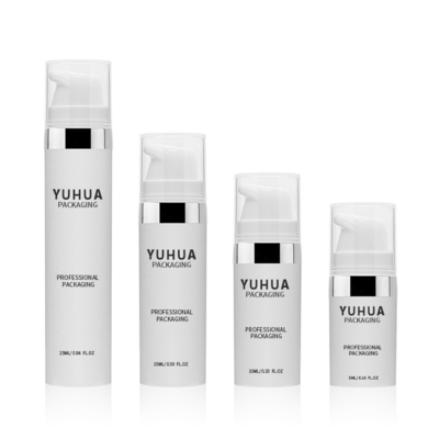Plastikpumpe 15ml 25ml luftlose Skincare-Flasche, die für Lotions-Creme verpackt