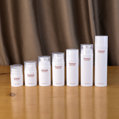 Luftlose 30ml 200ml Kunststoffgehäuse-Flaschen für Sahneöl-Lotion