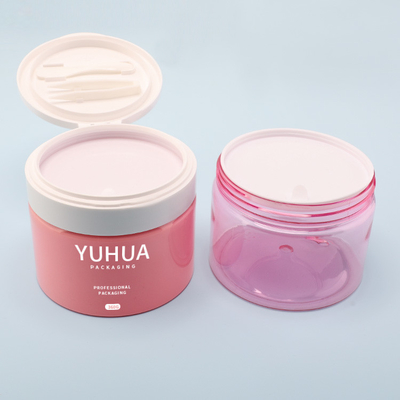 MSDS-HAUSTIER Flip Top Cosmetic Jar For-Make-uptoner-Baumwollauflagen