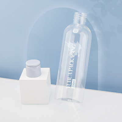 Kundengebundener Plastik-Flip Cap Bottles For Shampoo Conditioner des Logo-250ml