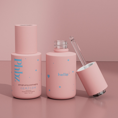 Kundengebundene Luxusserum-Tropfflaschen des Logo-30ml für Skincare Verpacken