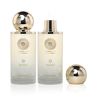 OEM Luxury Cosmetic Packaging Set With Round Ball Cap 150ml