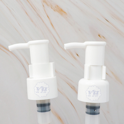 Kundenspezifische Logo-Zylinder-PETG-Lotion-Pumpflasche für Kosmetikverpackungen