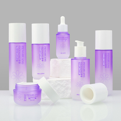 PETG-Serum-Make-uplotions-Toner-Flasche für die Hautpflege, die MSDS verpackt