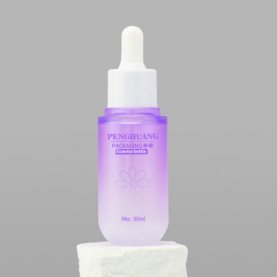 Kundengebundene Logo PETG HAUSTIER Serum-Tropfflasche für das kosmetische Verpacken