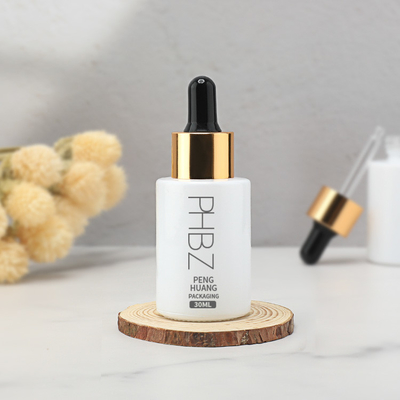 30ml 1oz Flasche mit Weißölserum mit Tropfkappe