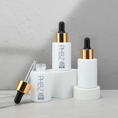 30ml 1oz Flasche mit Weißölserum mit Tropfkappe