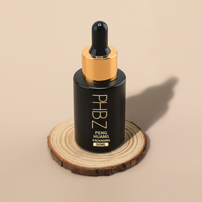 Persönliche Druckserum-Tropffflaschen 30 ml Glas-Ätherölflasche