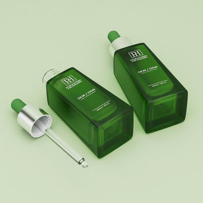 30 ml 1 Unz grünes Glas Leer Serum Tropffflaschen EO Sterilisation