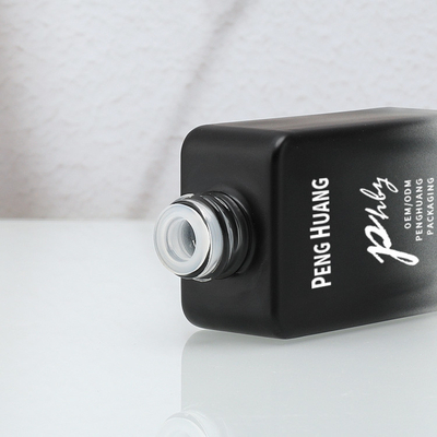 Schwarzes Glas Tropffflasche 30 ml Für Serum Toner Essenzöl
