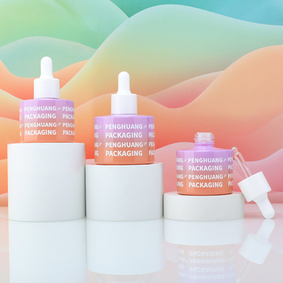 Gläserne Tropffflasche 30 ml 50 ml Seidenfilter