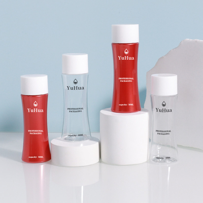 OEM ODM Service Einzigartige Form 30ml Plastik Lotion Flasche für Shampoo Handdesinfektionsmittel