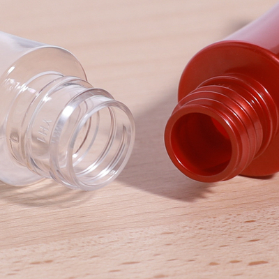OEM ODM Service Einzigartige Form 30ml Plastik Lotion Flasche für Shampoo Handdesinfektionsmittel