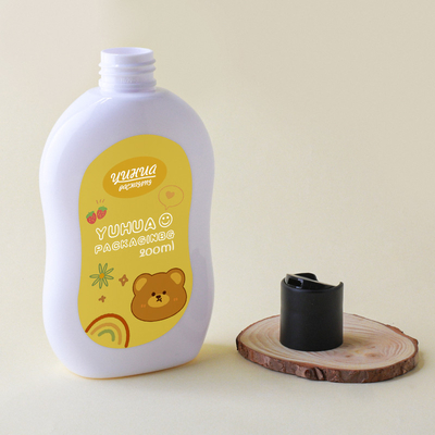 200 ml Farbgebundene Plastikleere Shampoo- und Conditionerflaschen