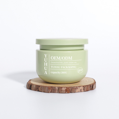 Runder leerer, breiter Mund Plastikcreme 300g 550g 10oz Haar-Körper-Scrub Behälter