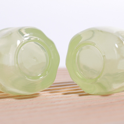 Avocado Green Clear 30 ml Glasflüssigkeitsflaschen für Hautpflegeverpackungen
