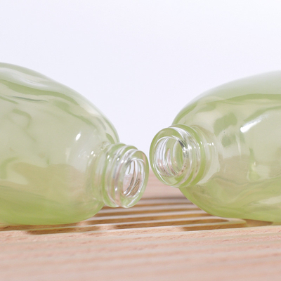 Avocado Green Clear 30 ml Glasflüssigkeitsflaschen für Hautpflegeverpackungen