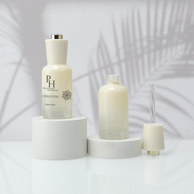 OEM ODM Haaröl Serum Flasche mit Glas Tropffflasche 30ml 1oz kosmetische Verpackung Behälter