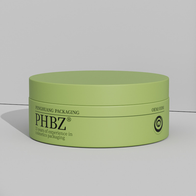 Custom Logo 100G Glasgefäße für Gesichtscreme Körpercreme Gesichtsmaske mit Deckel