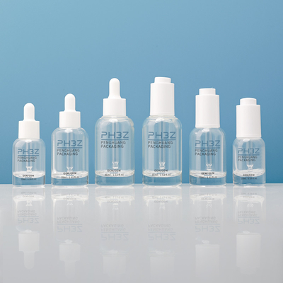 15 ml 30 ml runde Glasflaschen mit leeren Serum-Tropffflaschen für Hautpflegeverpackungen