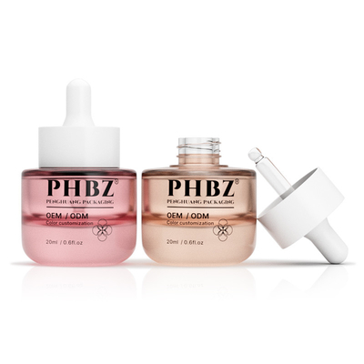 20 ml Serum Glasflasche Dicker Boden Runder leerer Tropffflasche für ätherisches Öl