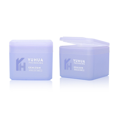 300 Gramm Flip Top Plastic Cream Jar pp leere Plastik-Kosmetik-Glas mit Deckel