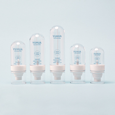 Modische, vielseitige, durchsichtige Plastikflasche