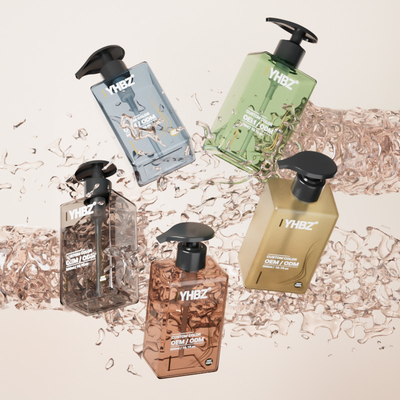 Spezielle Plastik-Lotionsflasche 300 ml Handdesinfektionsmittel Shampoo-Pumpenflasche