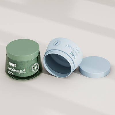 Matte Kunststoff-Cremeglas 150 ml 250 ml 350 ml 500 ml leere Cremeglasbehälter