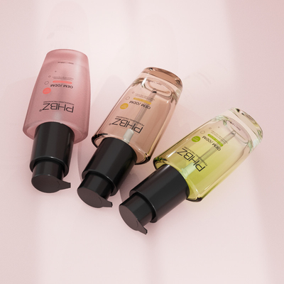 Flasche mit Serumlotion-Pumpe 50 ml Glasflüssigkeitsbasis Flaschen mit Pumpe
