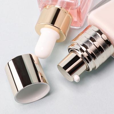 Flaschen mit Haaroli15 ml Kosmetikverpackung Viereckige Flüssigkeitsflaschen
