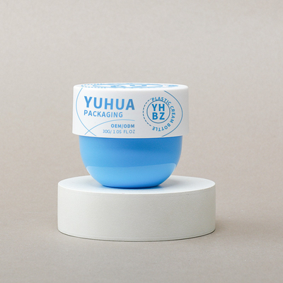 30 ml 50 ml Plastik-Kosmetik-Glas Öko-freundlich Pp Körperbuttercreme-Glas mit Flip Cap-Glas
