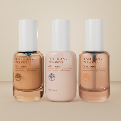 30 ml Grundflaschen Großhandel Runde leere Flüssigkeit Grundflasche Glasflasche