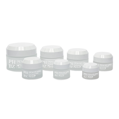 Glaskreme 5-100 g Hautpflege Verpackung Behälter Glas Kosmetik Glas
