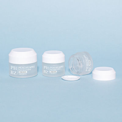 Glaskreme 5-100 g Hautpflege Verpackung Behälter Glas Kosmetik Glas