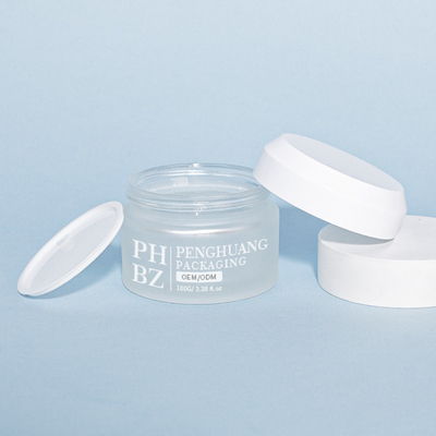 Glaskreme 5-100 g Hautpflege Verpackung Behälter Glas Kosmetik Glas