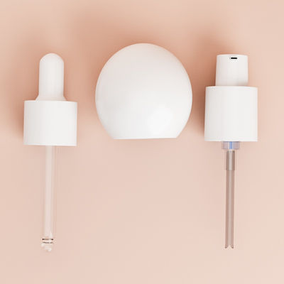 Leere Großhandelspumpflaschen 30ML Runde Kugelverschluss Quadratische Glas-Flüssigfoundation-Flaschen