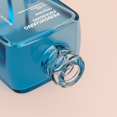 Leere Großhandelspumpflaschen 30ML Runde Kugelverschluss Quadratische Glas-Flüssigfoundation-Flaschen