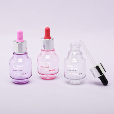 50ml Kapazität Serum-Tropfflaschen mit kundenspezifischem Siebdruck/Heißprägung/Etikettendruck, Lieferzeit 15-20 Tage